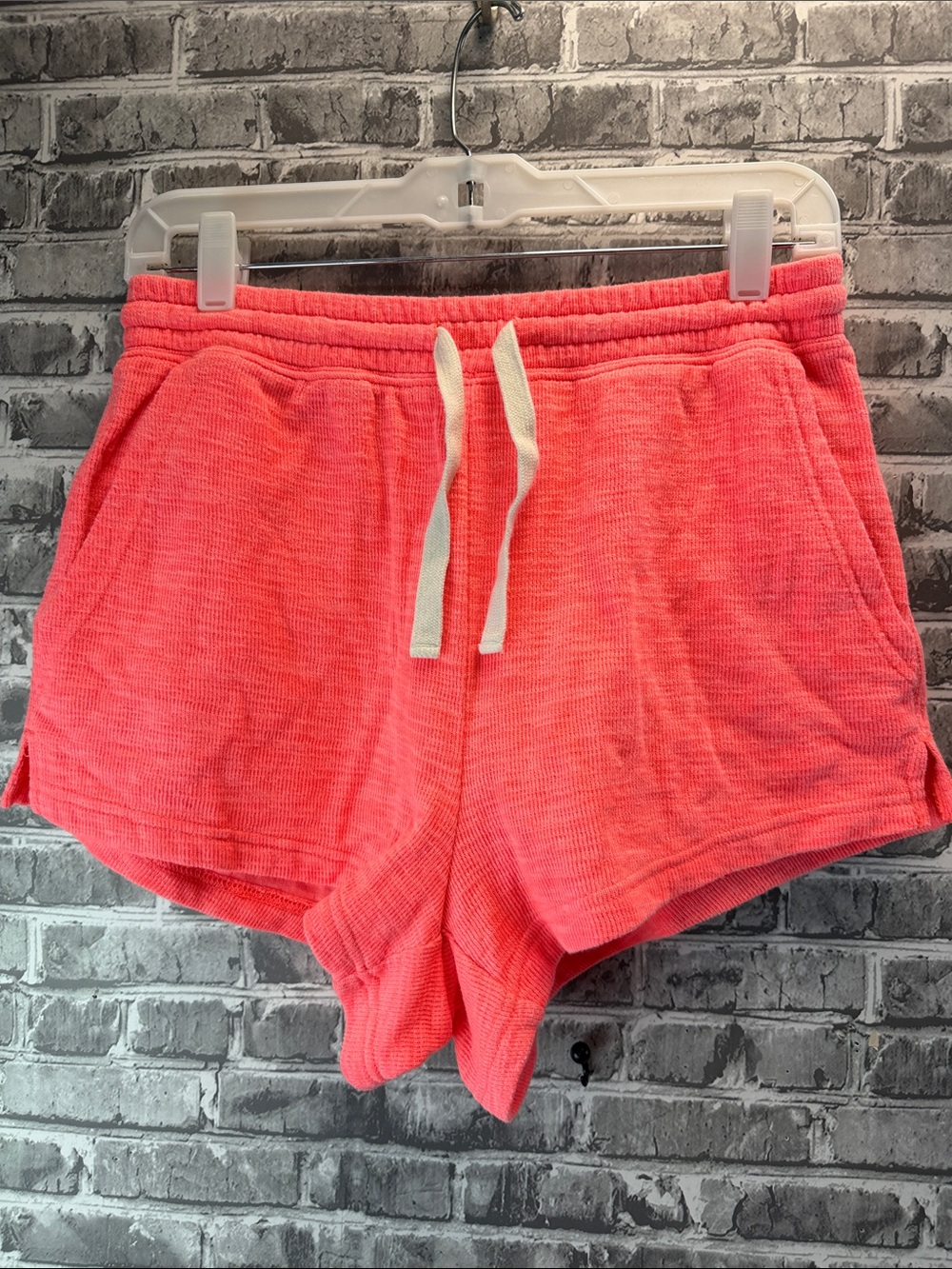 Aerie Coral Knit Drawstring Lounge Shorts - Women